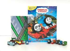 Thomas & Friends My Busy Book Board book with 10 trains and playmat £6 @ Amazon