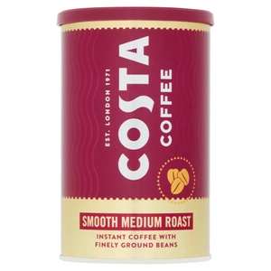 Costa Instant Coffee Smooth Medium Roast 100G Clubcard Price