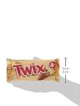 Twix Chocolate Biscuit Bars with Caramel, for Gift Bag,4 Bars of 40g