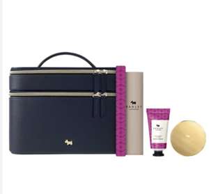 Radley London Travel In Style Vanity Case With Nail File, Hand Cream & Mirror