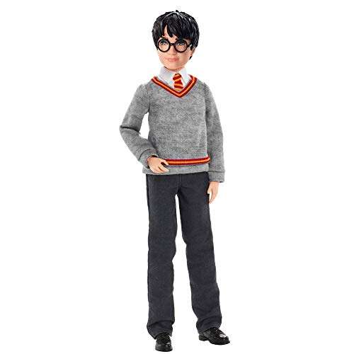 Harry Potter Collectible Doll (10.5 Inch) with Hogwarts Uniform, Gryffindor Robe and Wand £11.39 @ Amazon