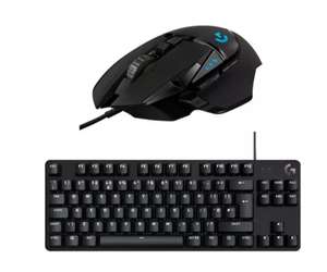 LOGITECH G413 SE TKL Mechanical Gaming Keyboard & G502 Hero Optical Gaming Mouse Bundle £74.99 @ Currys