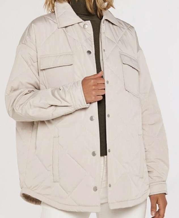 Collared Quilted Jacket - £15 (+£3.99 Delivery) @ Apricot