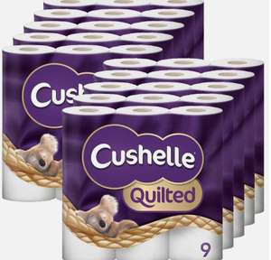 Cushelle quilted 3 ply toilet tissue 45 rolls instore