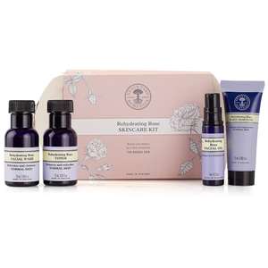 Neal's Yard Remedies Rehydrating Rose Skincare kit + Free Natural Defence Hand Rub / Sanitiser (with Neal's Yard products) £13.33 @ Amazon