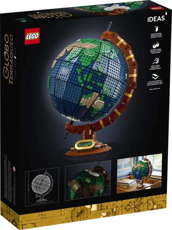 LEGO Ideas The Globe Spinning Model Set 21332 - £170 + Free Click & Collect @ Argos