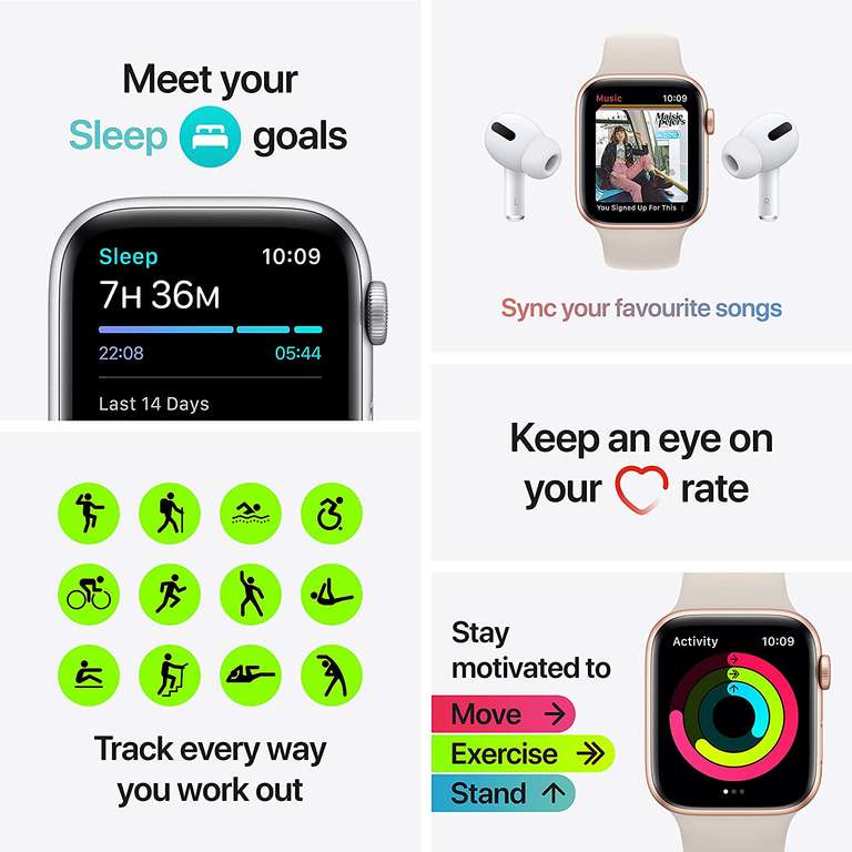2021 Apple Watch SE (GPS, 40mm 