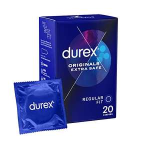 Durex Extra Safe Slightly Thicker Condoms With Extra Lube 20 count (Pack of 1) Sold by Norjink TRD - FBA