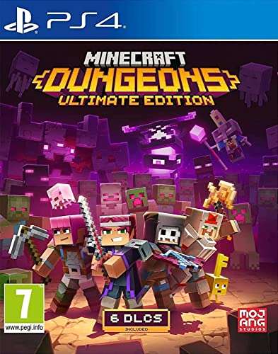 Minecraft Dungeons - Ultimate Edition (PS4) £19.99 @ Amazon