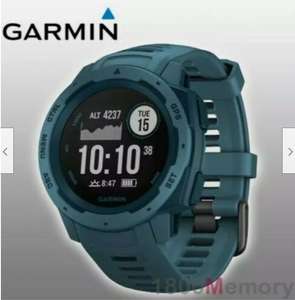 Garmin Instinct Running Watch Multisport GPS Lakeside Blue - Seller refurbished £59.49 delivered with code @ trays_trackers / ebay
