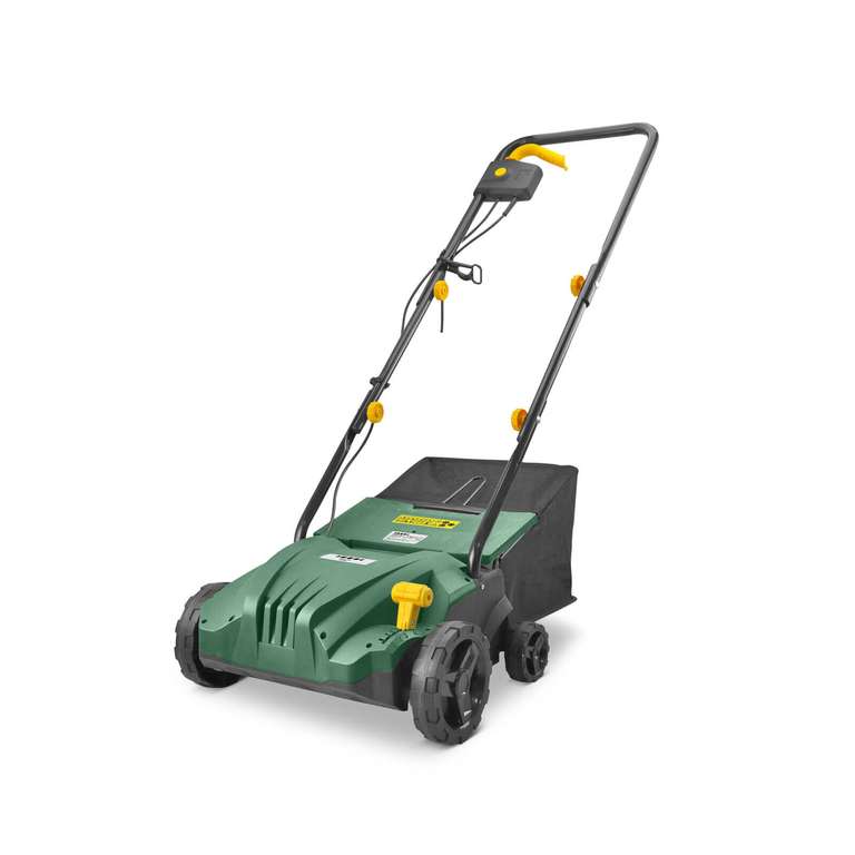 Scarifier Lawn Raker 2-In-1 Electric Adjustable Foldable Lightweight 32cm w/code (UK Mainland) sold by iforce_marketzone