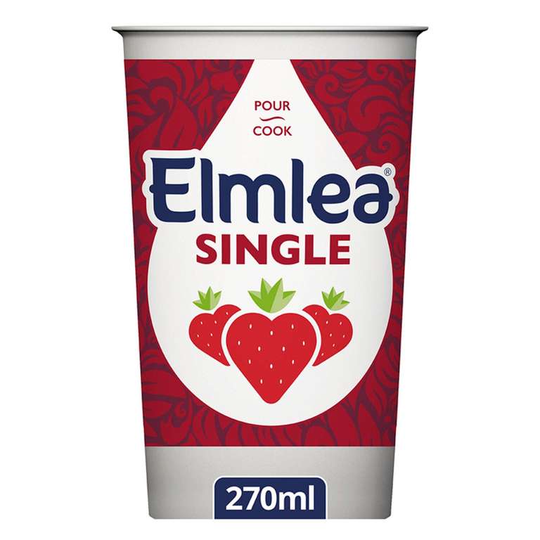 Elmlea Single (Alternative To Cream) 270ml - 39p instore @ Heron Foods, Kingstanding (Birmingham)