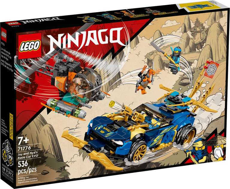 LEGO City 60346 Barn & Farm Animals - £24.99 / Ninjago 71776 Jay & Nya's Race Car EVO - £29.99 - Free C&C (Selected Locations)