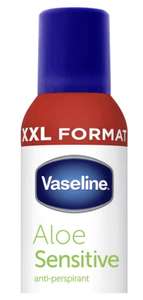 Vaseline Aloe Sensitive Anti Perspurant women XXL Format 250ml - £1.50 (+£3.75 Delivery) @ Boots