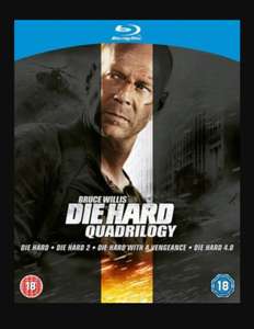 Die Hard Quadrilogy Blu-ray (used)