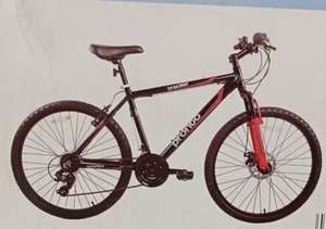 Pronto 26 Inch Mountain Bike with 21 Speeds & Alloy Frame Black - Chesser