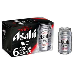 Asahi Japanese beer 6x330ml £4 at Company Shop Bradford