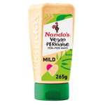 Nando's Hot/ Mild/ Garlic/ Vegan Perinaise 265G now £1.75 Clubcard Price @Tesco