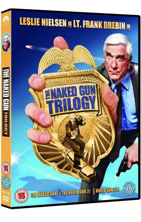 The Naked Gun Trilogy DVD (used) £2 with free click and collect @ CeX