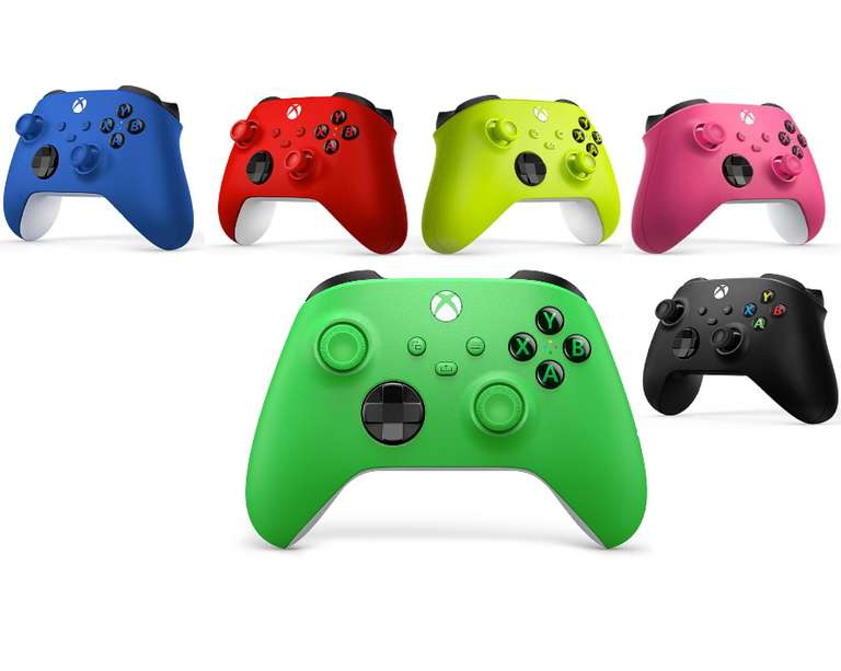 Microsoft Xbox Wireless Controller - Green/Blue/Red/Volt/Pink/Black - £36.99 (using CDKeys Microsoft digital Gift Cards) - Delivered @ Xbox