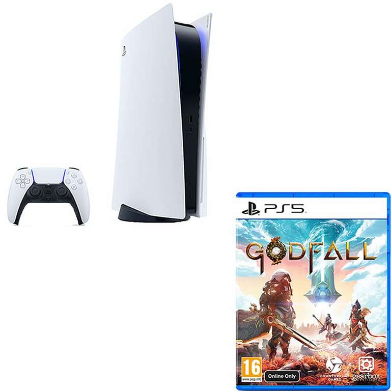 PlayStation 5 Now + Godfall PS5 - free Click & Reserve