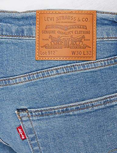 Levi's Men's 512 Slim Taper Jeans (Pelican Rust colour) - £30 @ Amazon