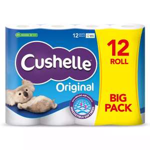 Cushelle White Toilet Roll 12 Rolls £5.50 @ Asda