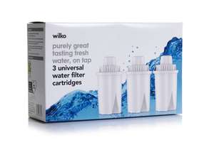 3 x water filters 30 day £4 @ Wilko Acton