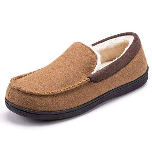 EverFoams Men's Micro Wool Moccasin slippers £7.61 with voucher ...