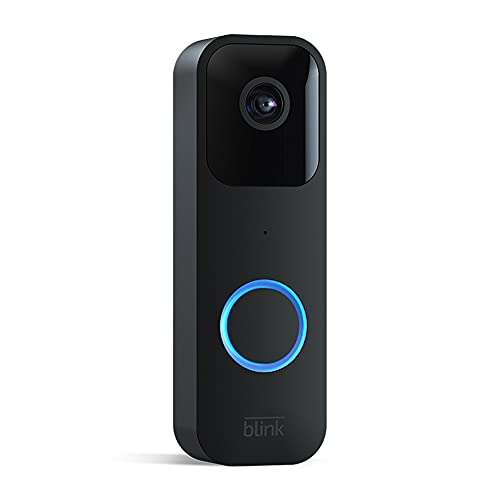 Blink Video Doorbell | Two-way audio, HD video, motion and chime app alerts (selected accounts, using code)