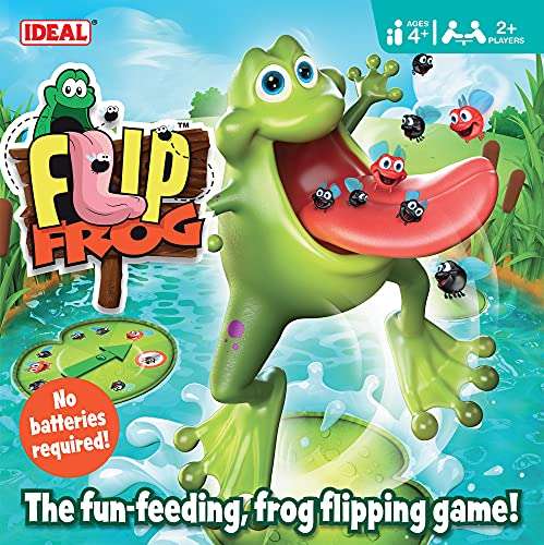 IDEAL | Flip Frog: the fun-feeding, frog flipping action game!| Kids Games - £7.75 @ Amazon