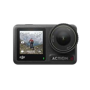 DJI Osmo Action 4 Standard Combo - 4K/120fps Waterproof Action Camera with a 1/1.3-Inch Sensor, 10-bit & D-Log M Color Performance