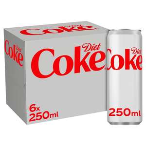 Diet coke/coca-cola zero sugar 6 pack £2 @ Morrison's