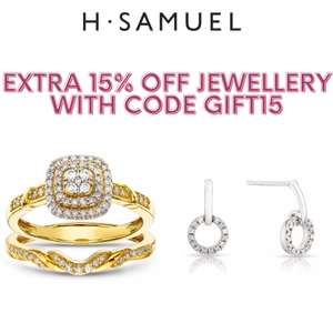 Sale Up to 50% Off + Extra 15% Off All Sale Jewellery With Code + Free Click & Collect @ H Samuel