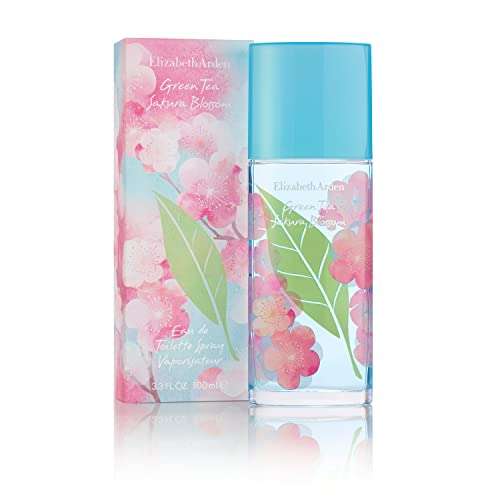 Elizabeth Arden Green Tea/Sakura Blossom Scent Spray EDT - 100ml - £13.15 (£11.18 or £10.52 Subscribe and save with 5% voucher) @ Amazon