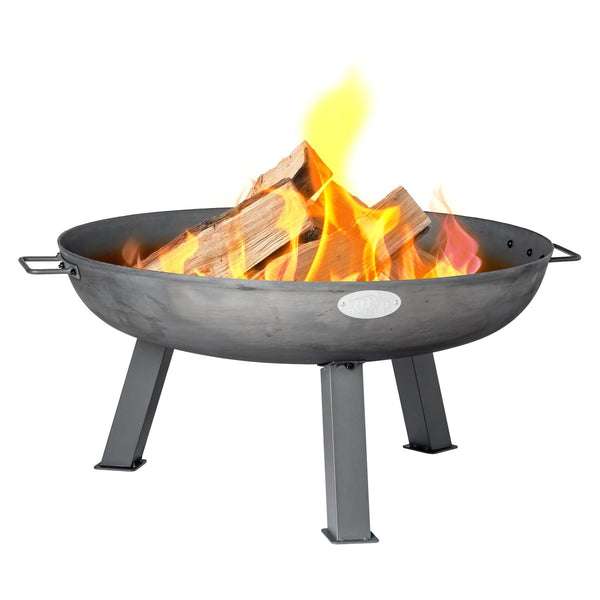 Cast Iron Fire Pit 75cm - By Harbour Housewares - £55 Delivered @ RinkIt