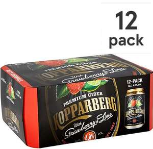 Kopparberg Strawberry & Lime Cider 12 X 330ml - £10 at checkout @ Amazon