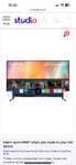 Samsung 65 Inch UHD UE65AU7100KXXU Crystal View Smart 4K TV