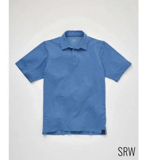 SRW Mens Active Non-Iron Short Sleeve Polo Shirt (4 Colours / Sizes S - XXXL) - W/Code