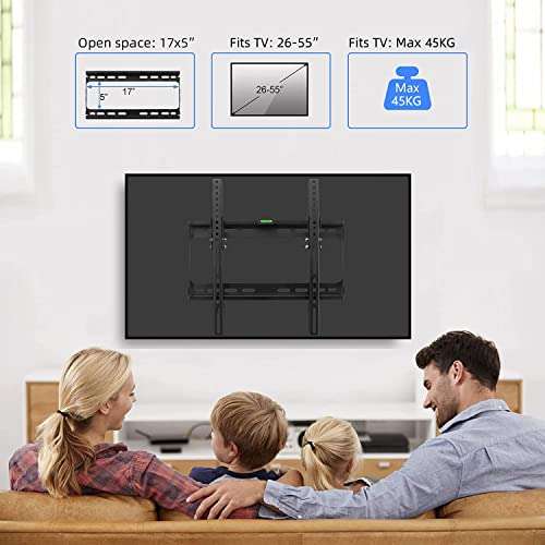 suptek TV Wall Mount for Most 26-55" TVs Max 45kg with voucher Sold by zeyi / FBA