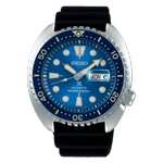 Seiko Mens Prospex Save The Ocean Automatic King Turtle Black Rubber Strap Watch SRPE07K1 - £348.50 Delivered @ TH Baker