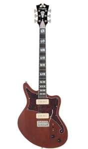 D'Angelico Deluxe Bedford Matte Walnut Guitar