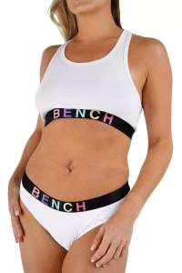 Bench 'Amaya' Crop Top and Brief Set - Reduced + Free Delivery With Code