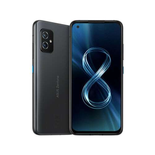 ASUS Zenfone 8 ZS590KS 5.92" FHD+ Mobile 8GB RAM 128GB Storage, Black + screen protector - £278.99 With Code @ Laptop Outlet / Ebay