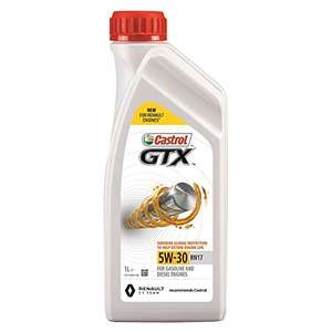 Castrol GTX 5W-30 RN17 Engine Oil 1L £6.72 @ Amazon