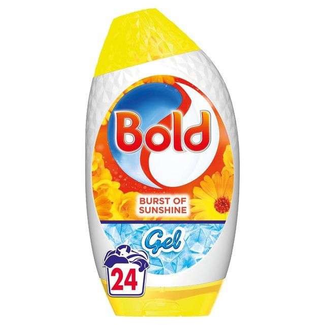 Bold 2 In 1 Washing Liquid Gel Summer Breeze 24 Washes 840ml - 3 bottles for £10 @ Morrisons