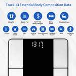 Digital Smart Body Fat Scales, with special features PLUS app to sync with IOS & Android fitness Apps. £11.99 with voucher Sold by Vitafit