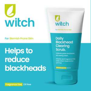 Witch Daily Blackhead Clearing Scrub 150ml - 89p / 69p S&S + £1 voucher