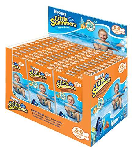 Huggies Little Swimmers, Swim Nappies, Size 5-6 - 33 Pants £12.75 / £12.11 via Subscribe and Save @ Amazon
