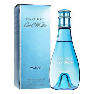 Davidoff Cool Water Woman 100ml Eau Deodorante Natural Spray £9.99 @ Home Bargains